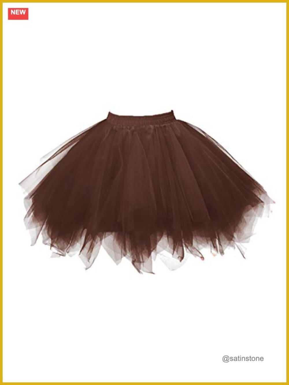 1950s Vintage Tutu Petticoat Ballet Skirt with Tulle